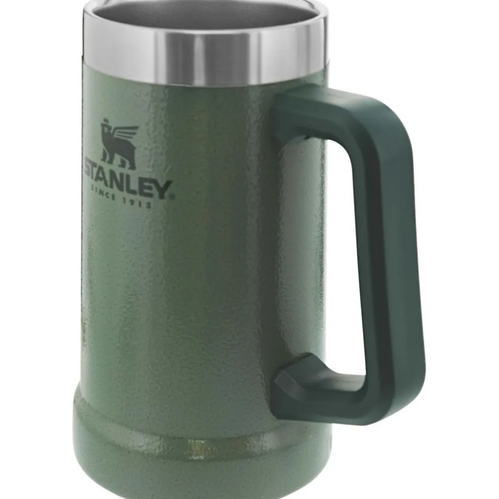 Stanley PMI Adventure Big Grip Beer Stein thermosbeker 0,7 liter hammertone green