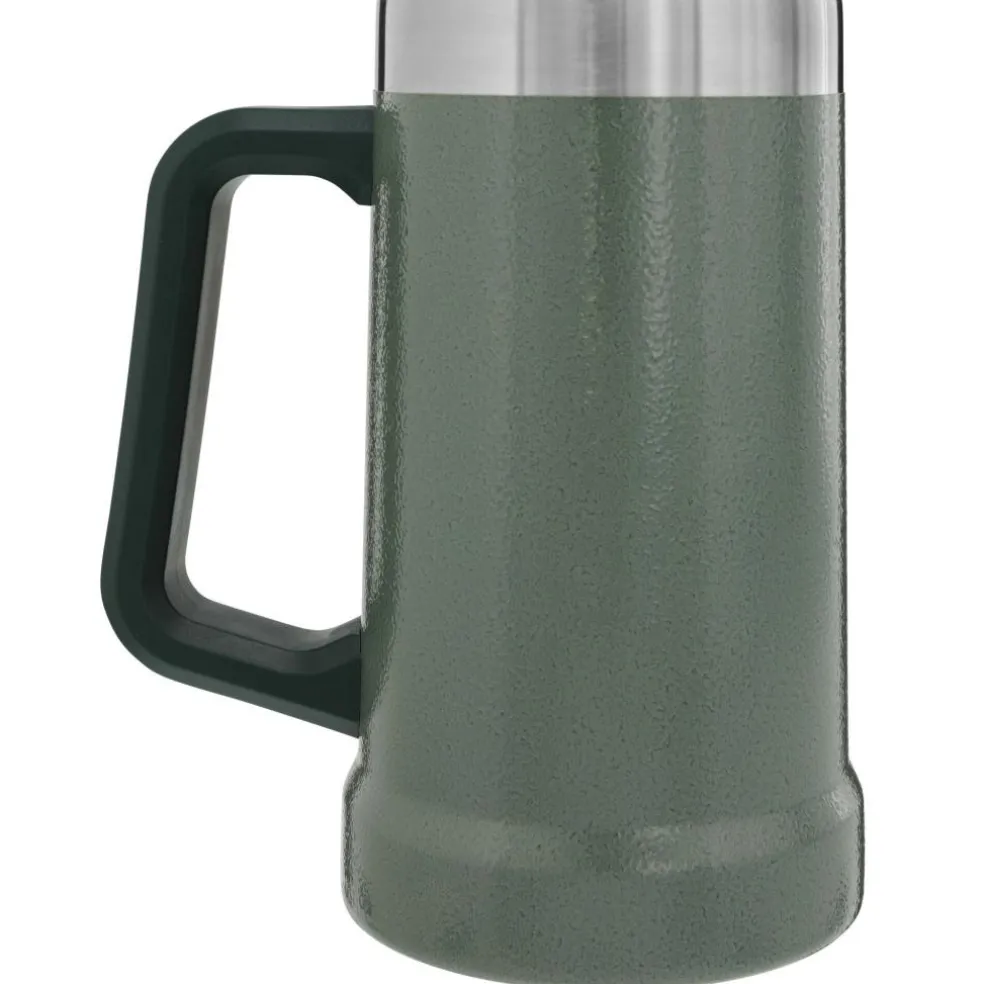 Stanley PMI Adventure Big Grip Beer Stein thermosbeker 0,7 liter hammertone green
