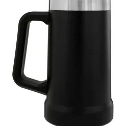 Stanley PMI Adventure Big Grip Beer Stein thermosbeker 0,7 liter matte black pebble