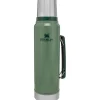 Stanley PMI  Classic Vacuüm thermosfles 1 liter hammertone green