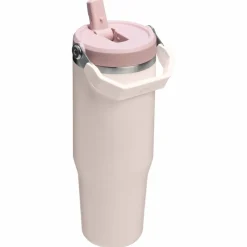 Stanley PMI  Iceflow Flip Straw Tumbler thermosbeker 890 ml rose quartz