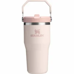 Stanley PMI Iceflow Flip Straw Tumbler thermosbeker 590 ml rose quartz
