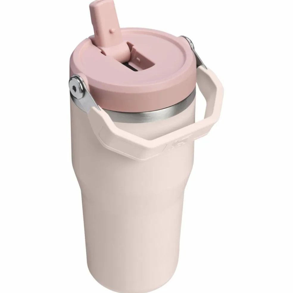 Stanley PMI Iceflow Flip Straw Tumbler thermosbeker 590 ml rose quartz