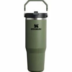 Stanley PMI Iceflow Flip Straw Tumbler thermosbeker 890 ml dried pine