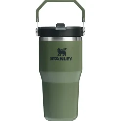 Stanley PMI  Iceflow Flip Straw Tumbler thermosbeker 590 ml dried pine