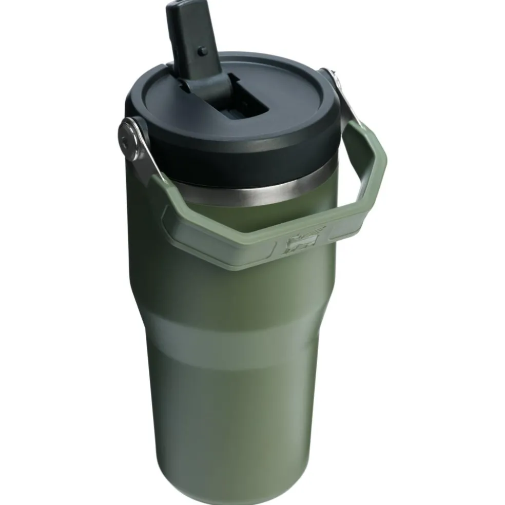 Stanley PMI Iceflow Flip Straw Tumbler thermosbeker 590 ml dried pine