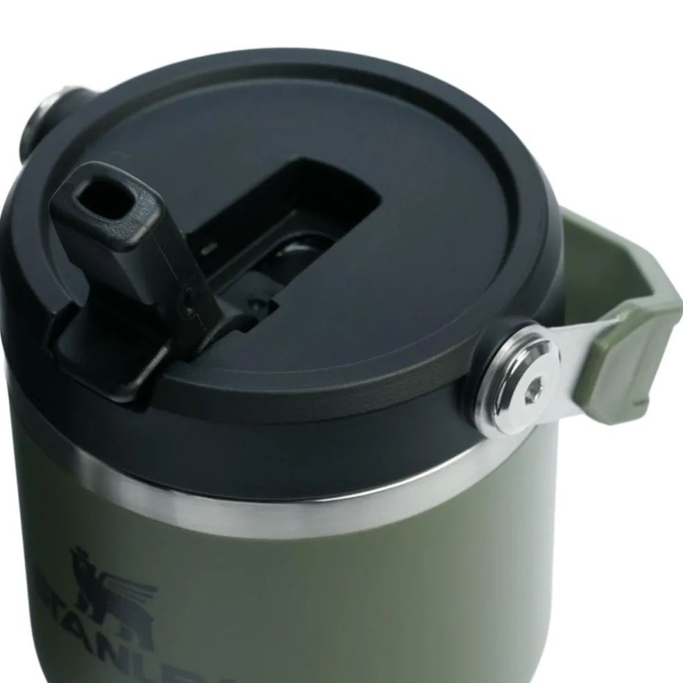 Stanley PMI Iceflow Flip Straw Tumbler thermosbeker 590 ml dried pine