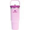 Stanley PMI  Iceflow Flip Straw Tumbler thermosbeker 890 ml cherry blossom