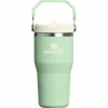 Stanley PMI  Iceflow Flip Straw Tumbler thermosbeker 590 ml pistachio