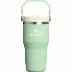 Stanley PMI Iceflow Flip Straw Tumbler thermosbeker 590 ml pistachio