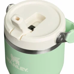 Stanley PMI Iceflow Flip Straw Tumbler thermosbeker 590 ml pistachio