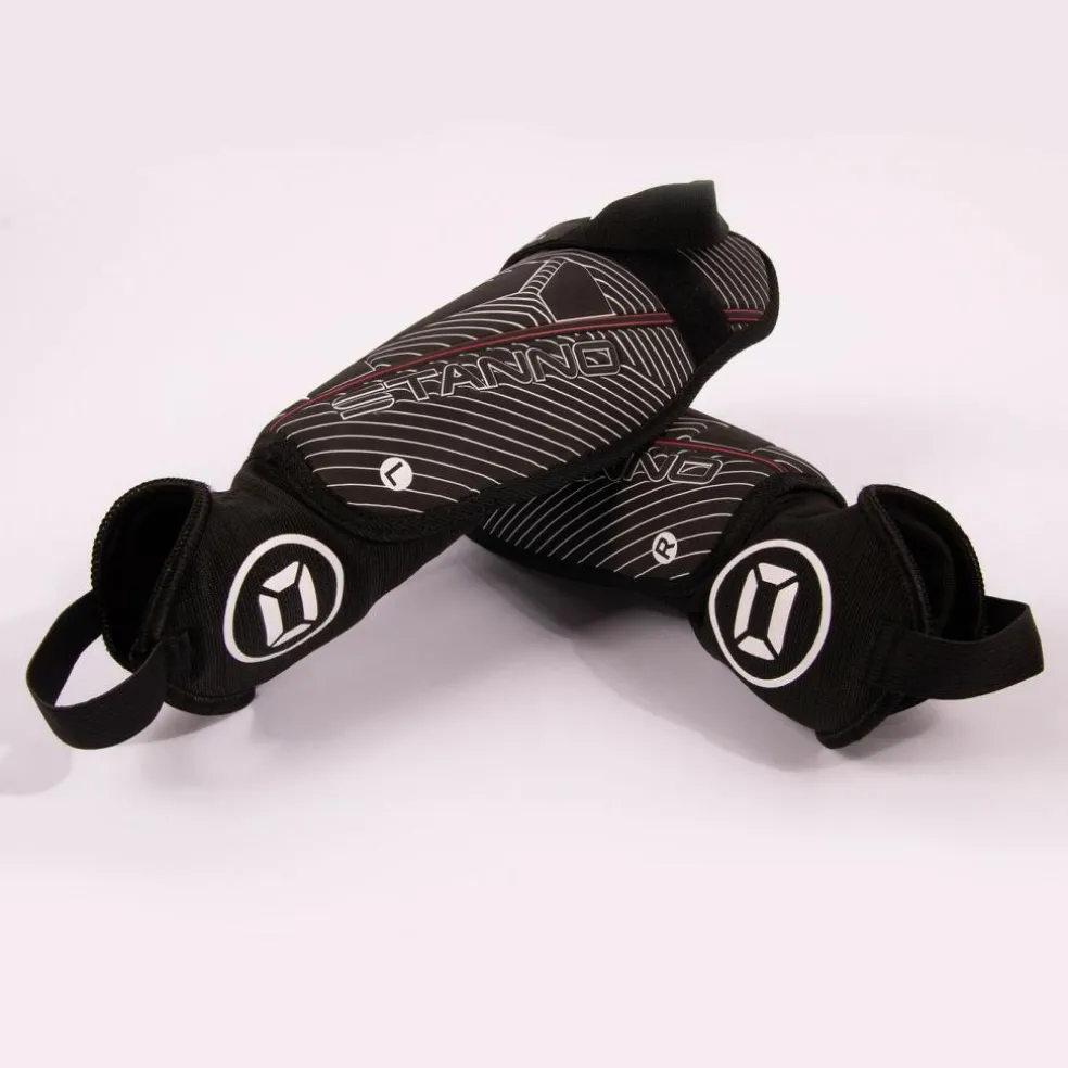 Stanno Pro Guard II scheenbeschermers black white red