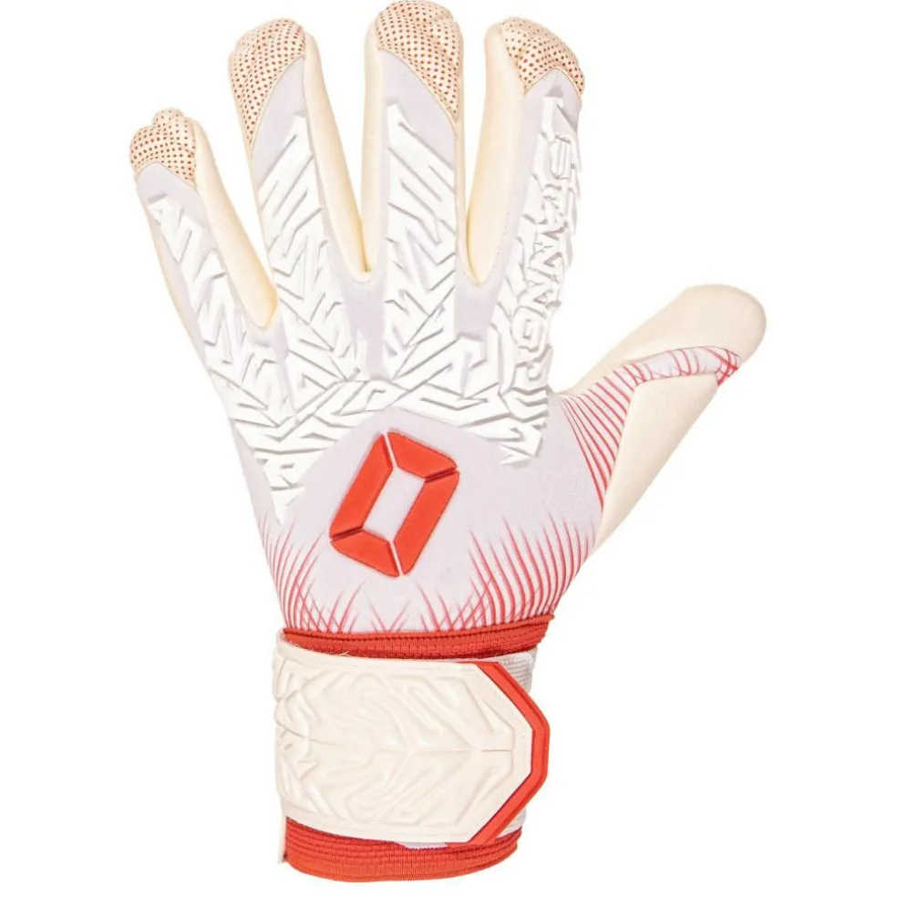 Stanno Ultimate Grip IV Goalkeeper keepershandschoenen white red