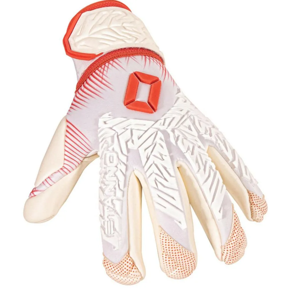 Stanno Ultimate Grip IV Goalkeeper keepershandschoenen white red