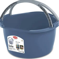 Stefanplast Ronde afwasteil met hengsels 16 liter assorti