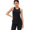 Stronger Airy Racerback tanktop dames black - L