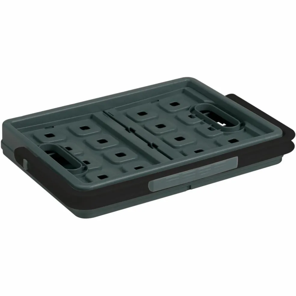 Sunware Square Folda vouwkrat met handgreep 24 liter antraciet