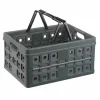 Sunware Square Folda vouwkrat met handgreep 32 liter  antraciet