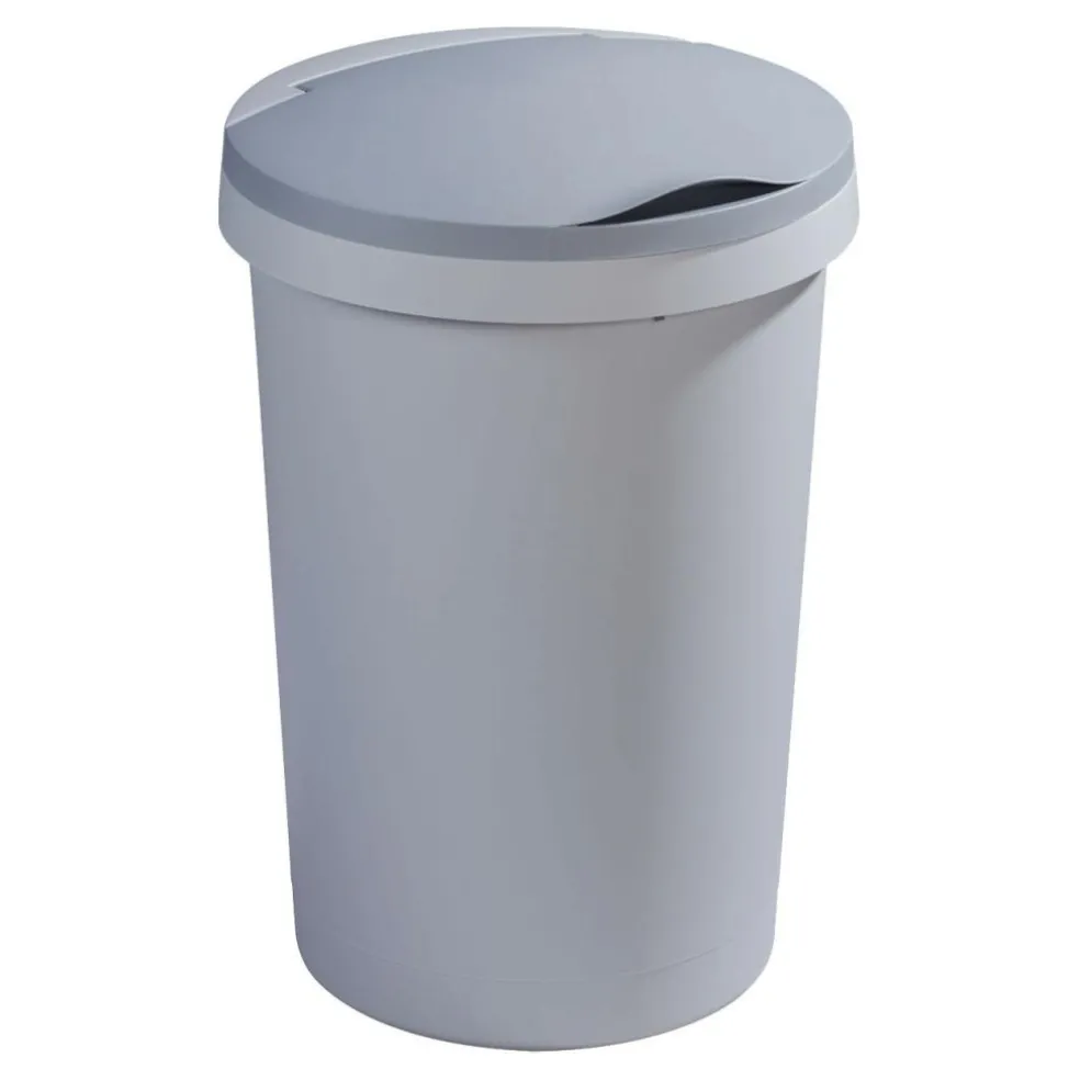 Sunware Twinga prullenbak 45 liter grijs