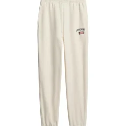 Superdry Athletic Essential Boyfriend joggingbroek dames desert bone off white