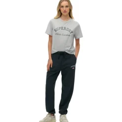 Superdry Athletic Essential Boyfriend joggingbroek dames eclipse navy