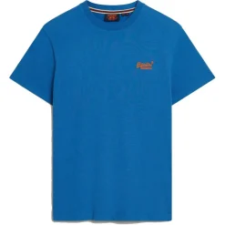 Superdry Essential Logo shirt heren monaco blue