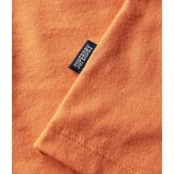 Superdry Essential Logo shirt heren sunburst coral