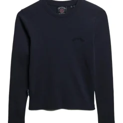 Superdry Essential sweater dames eclipse navy