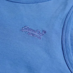 Superdry Essential tanktop heren chambray blue