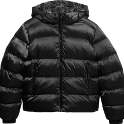 Superdry Sports winterjas dames black sheen