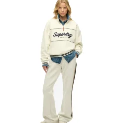 Superdry Studios Stripe joggingbroek dames off white