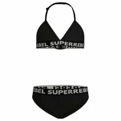 SuperRebel Isla triangle bikini junior black