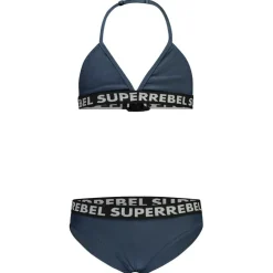 SuperRebel Isla Triangle bikini junior navy