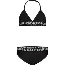 SuperRebel Isla Triangle bikini junior zwart