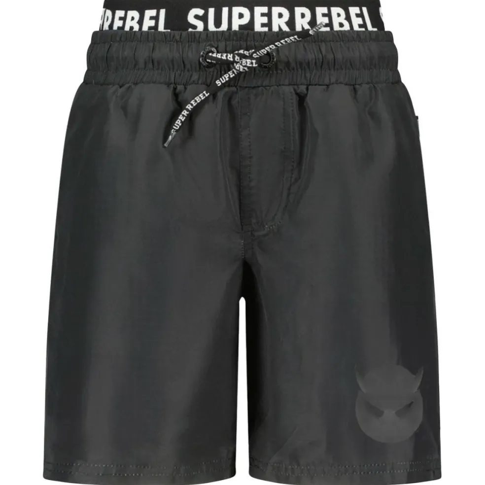 SuperRebel Rocky zwembroek junior zwart