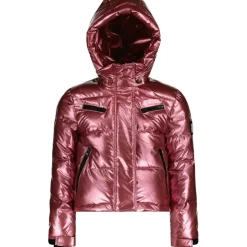 SuperRebel SPICY winterjas junior pink metallic