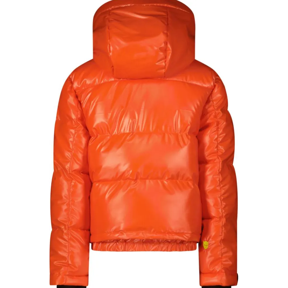 SuperRebel SPICY winterjas junior metallic mandarin