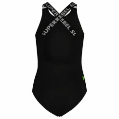 SuperRebel Venice badpak junior zwart