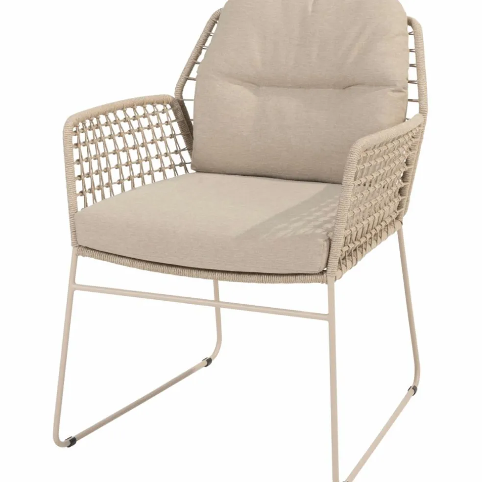 TASTE by 4 Seasons Albano dining tuinstoel latte