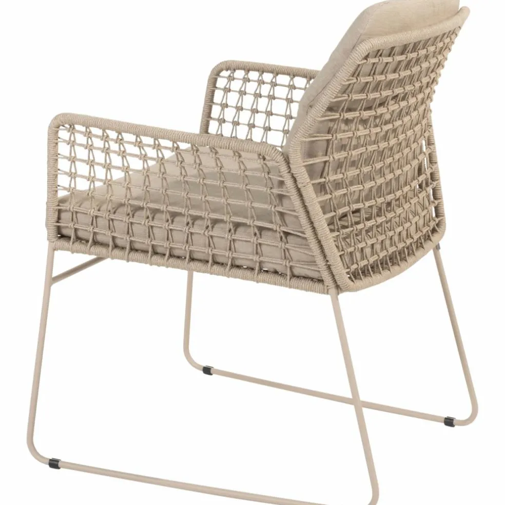 TASTE by 4 Seasons Albano dining tuinstoel latte