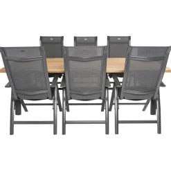 TASTE by 4 Seasons  Ambassador 240 x 100 cm Alice 6 tuinset anthracite