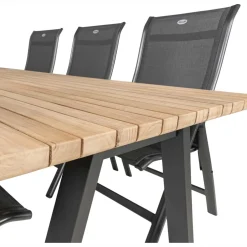 TASTE by 4 Seasons  Ambassador 240 x 100 cm Alice 6 tuinset anthracite