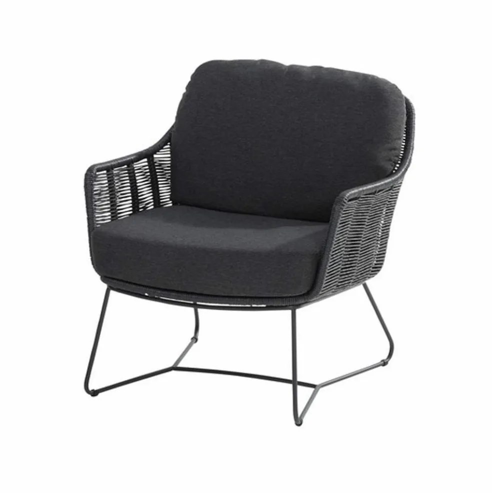 TASTE by 4 Seasons Belmond loungestoel anthracite