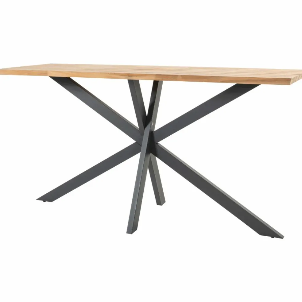 TASTE by 4 Seasons Prado bartafel 200 x 70 teak antraciet