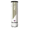 Tecnifibre XLD tennisballen 4-pack geel