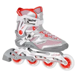 Tempish HX 1.6 84 inline skates dames silver red