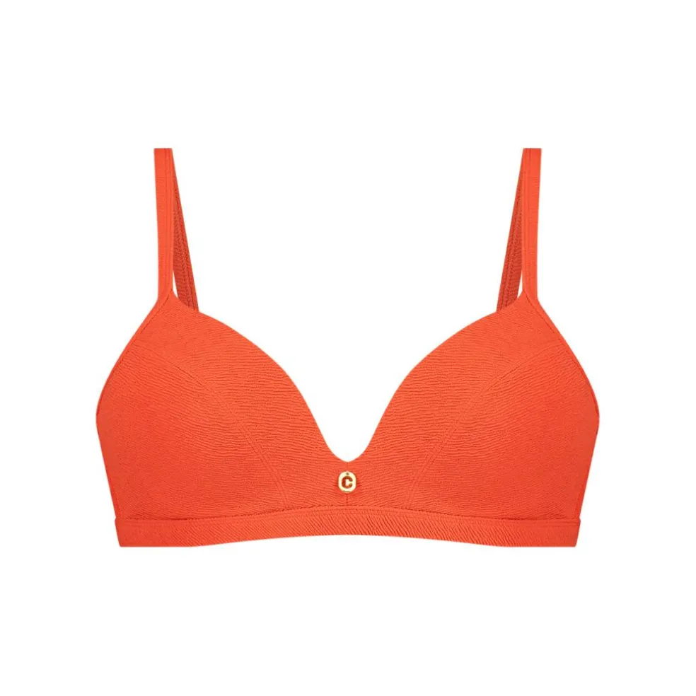 Ten Cate Beach Triangle bikini top dames summer red