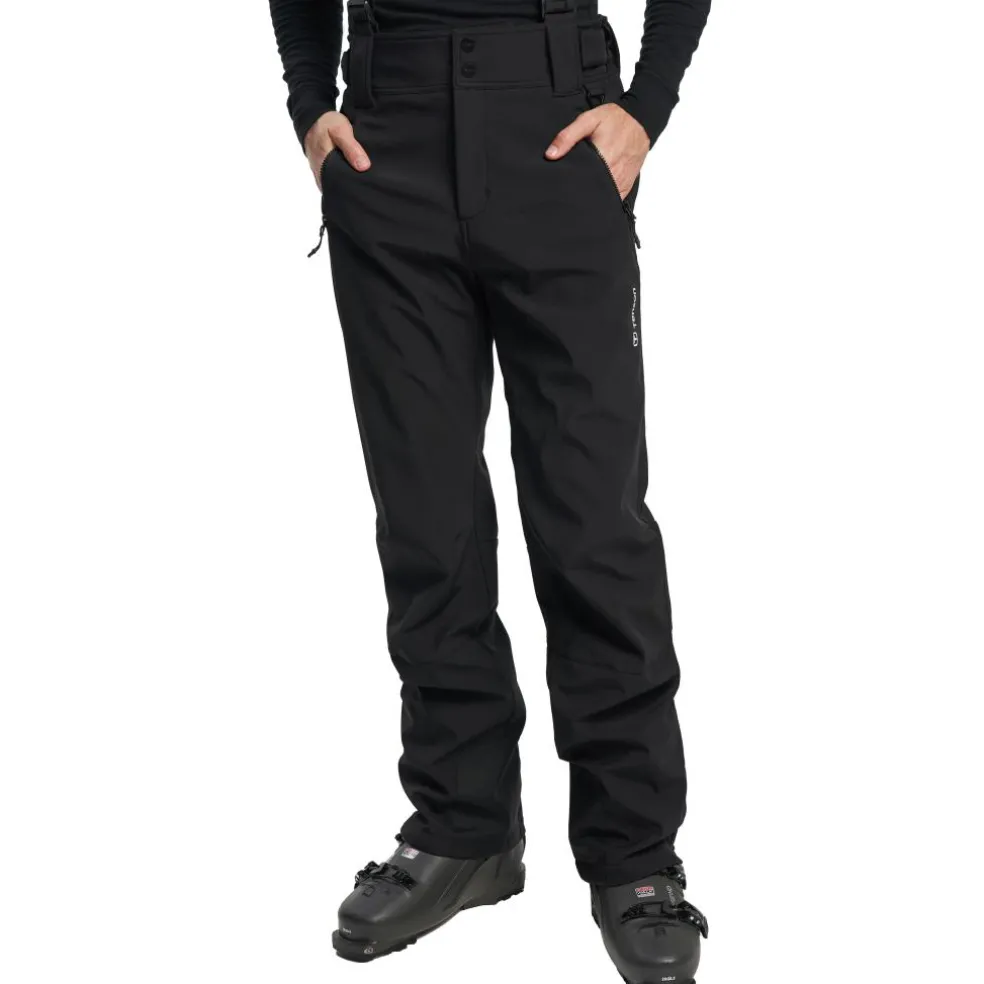 Tenson Cygnus softshell skibroek heren black