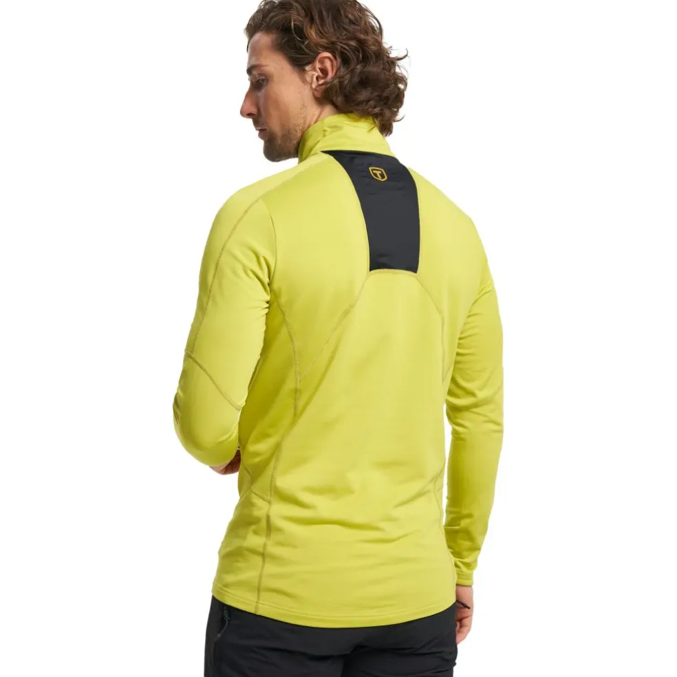 Tenson TXlite Half Zip skipully heren acid lemon