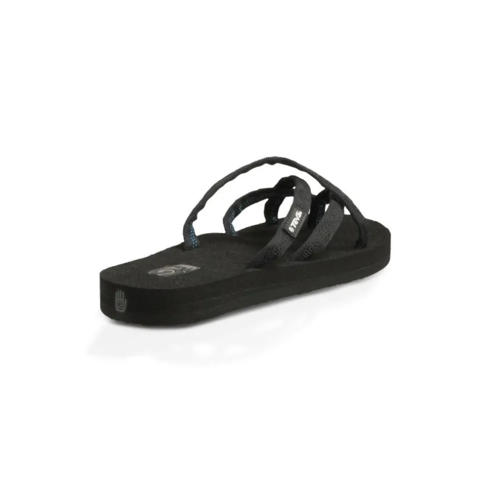 Teva Olowahu slippers dames mix black on black